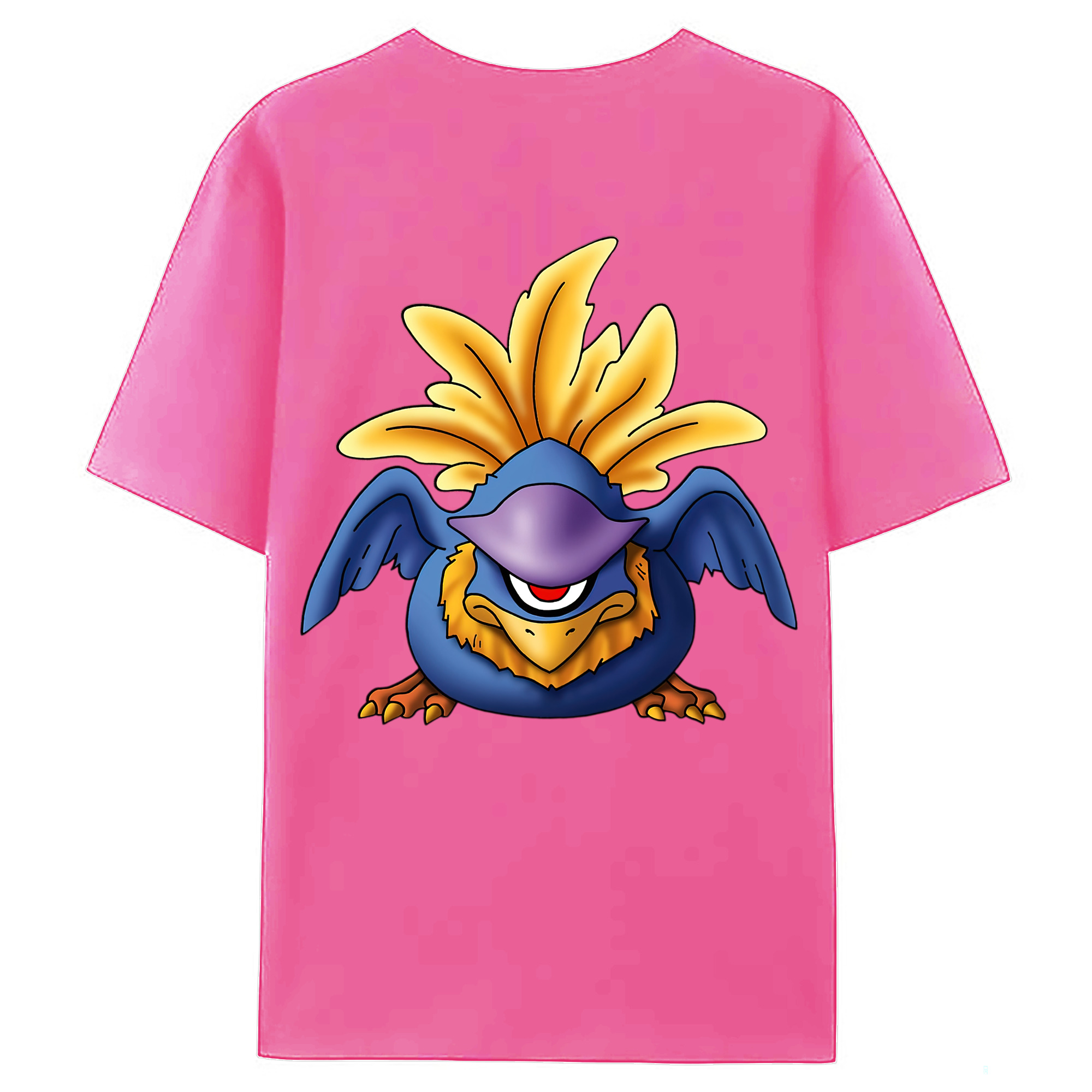 （画像用） ドラゴンクエスト Doragon Kuesuto Dragon Quest レディース半袖Tシャツ(バックプリント)